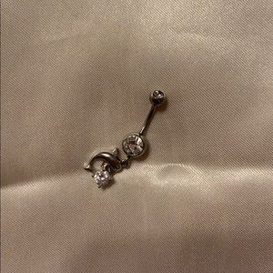 Dolphin belly ring
